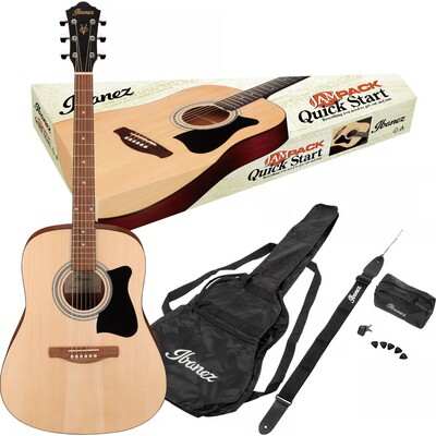 IBANEZ V30NJP-opn AC. GUITAR PAK, TUNER, BAG, ACCESSORIES 3/4