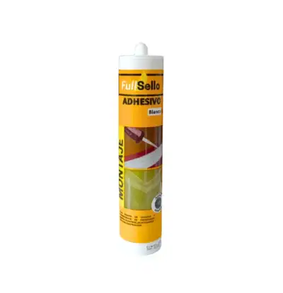 Adhesivo de montaje blanco 300ML. Fullsello