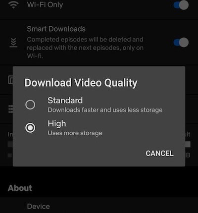 How to Control Netflix Video Quality for Offline Downloads on your Devices