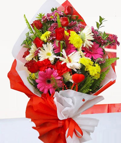 Sevgi Kır Çiçek Buketi C-BUK161 - Görsel 2