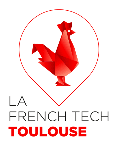 Logo la french tech toulouse, collaborateur de EVOA