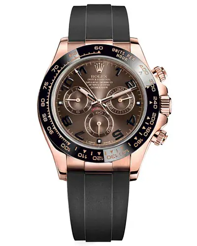 Золотые часы Rolex Cosmograph Daytona 116515LN-0015