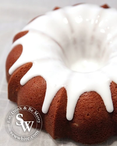 Sew White Lemon and Blueberry Bundt Cake 2