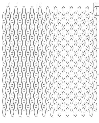Oval decoration 0.531 x 0.620