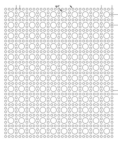 Round hole trim 0.312 x 0.563