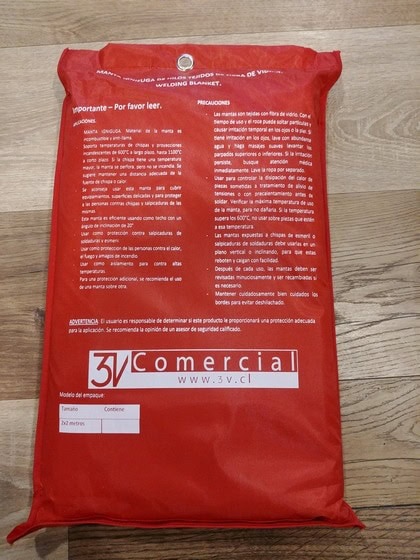 Manta Ignifuga De 2M X 2M. - Imagen 4