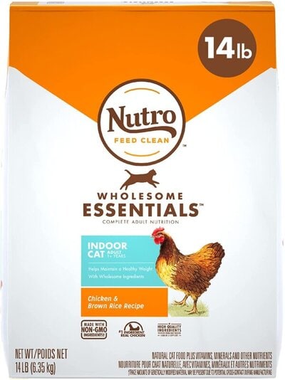 Nutro Wholesome Essentials Indoor and Sensitive Digestion Dry Cat Food