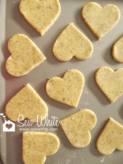 Lavender and Lady Grey Biscuits ready to bake