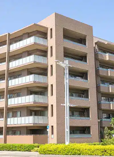 大規模マンションの外観
