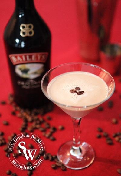 Baileys flat white martini