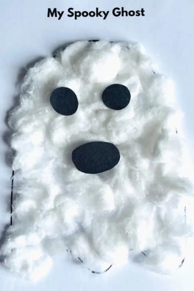 cotton ball ghost