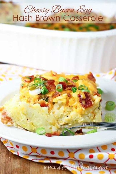 Hashbrown Egg Skillet Bake Cream Cheese Casserole Egg Bake With