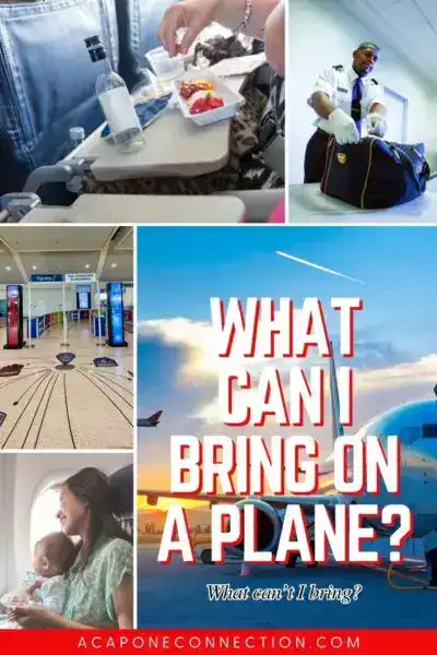 What can I bring on a plane