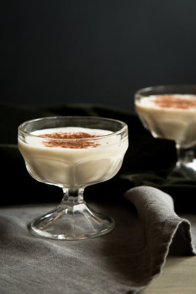 Aaron Burr Milk Punch inspired by the musical Hamilton, via goodfoodstories.com