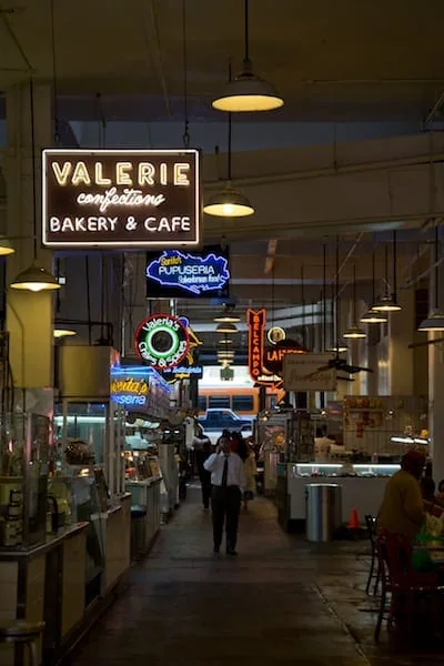 Grand Central Market in downtown Los Angeles, via www.www.goodfoodstories.com