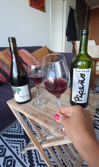 Comparison of Pipeño style wine from both producers