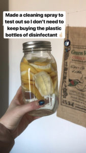 low waste household cleaners