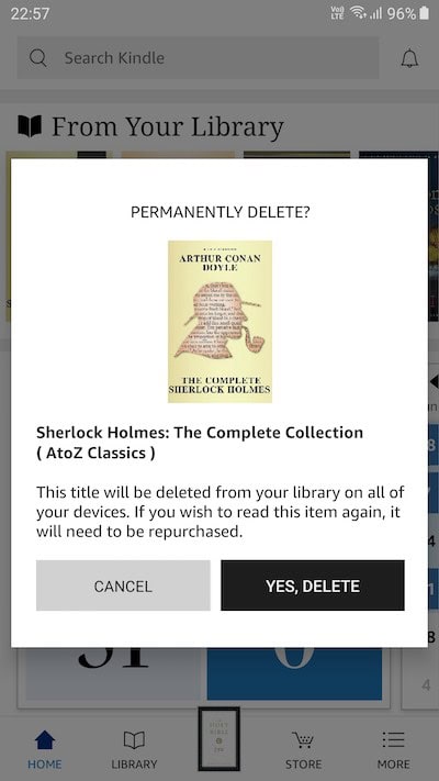 How to Clean Out and Delete eBooks or Docs Directly from a Kindle Device or App