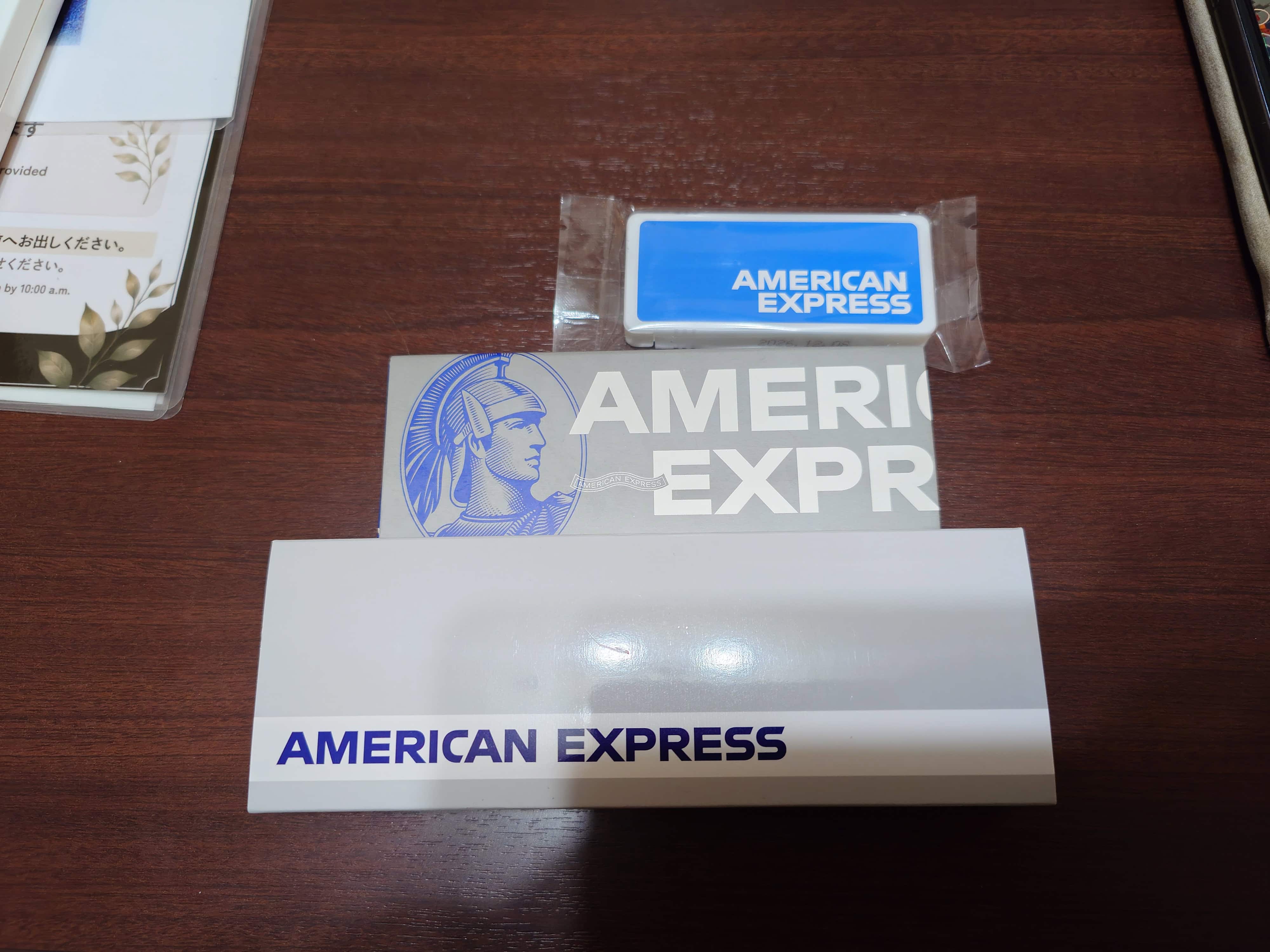 191.AMEXの記念品