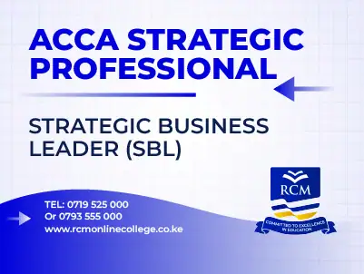 RCM Online College, Strategic Business Leader
