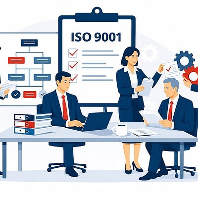 Разработка и внедрение стандартов ISO 9001 на предприятии