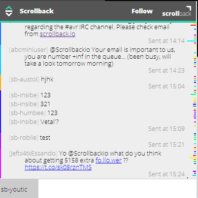Scrollback Preview