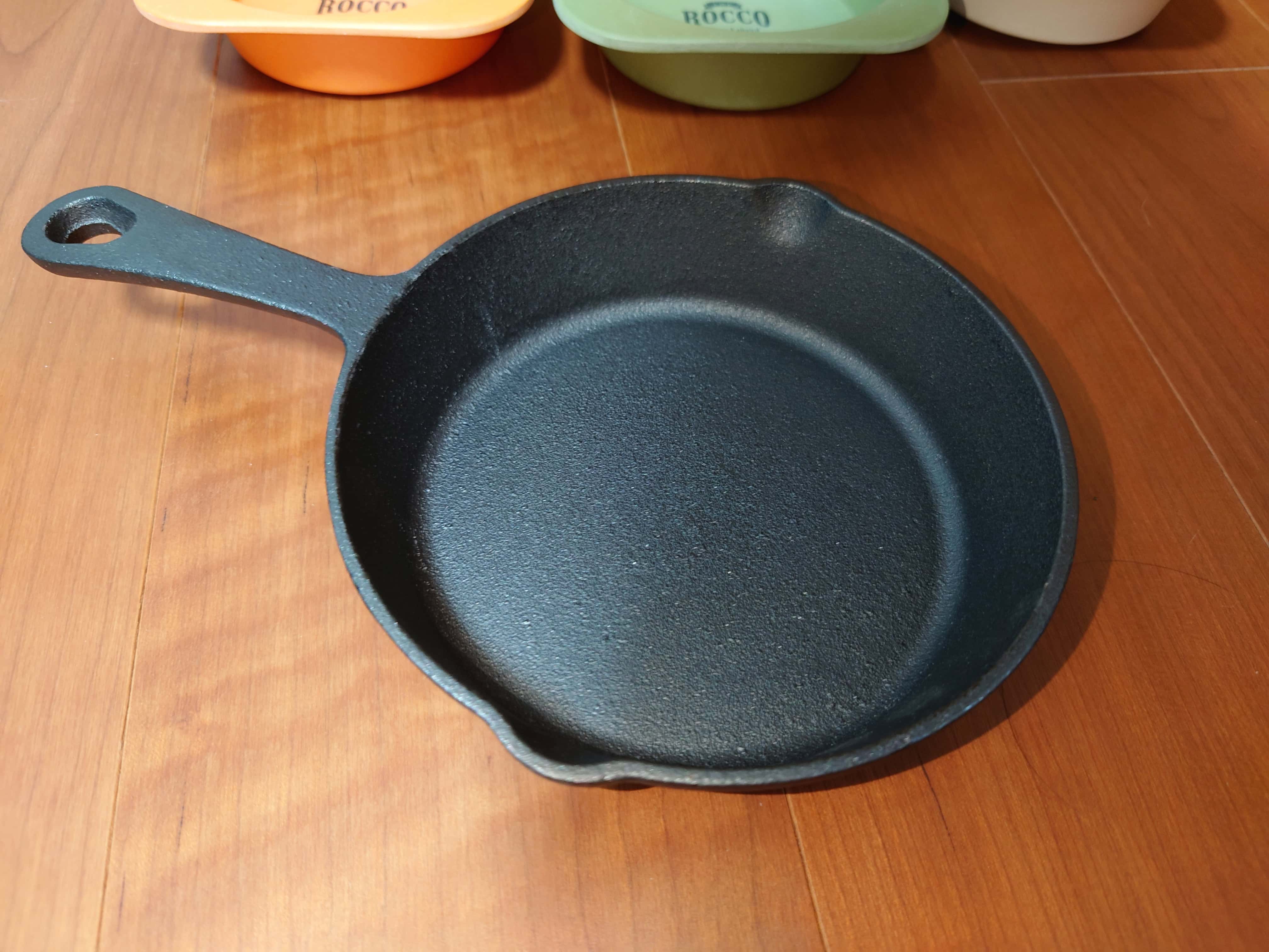 開封したスキレット