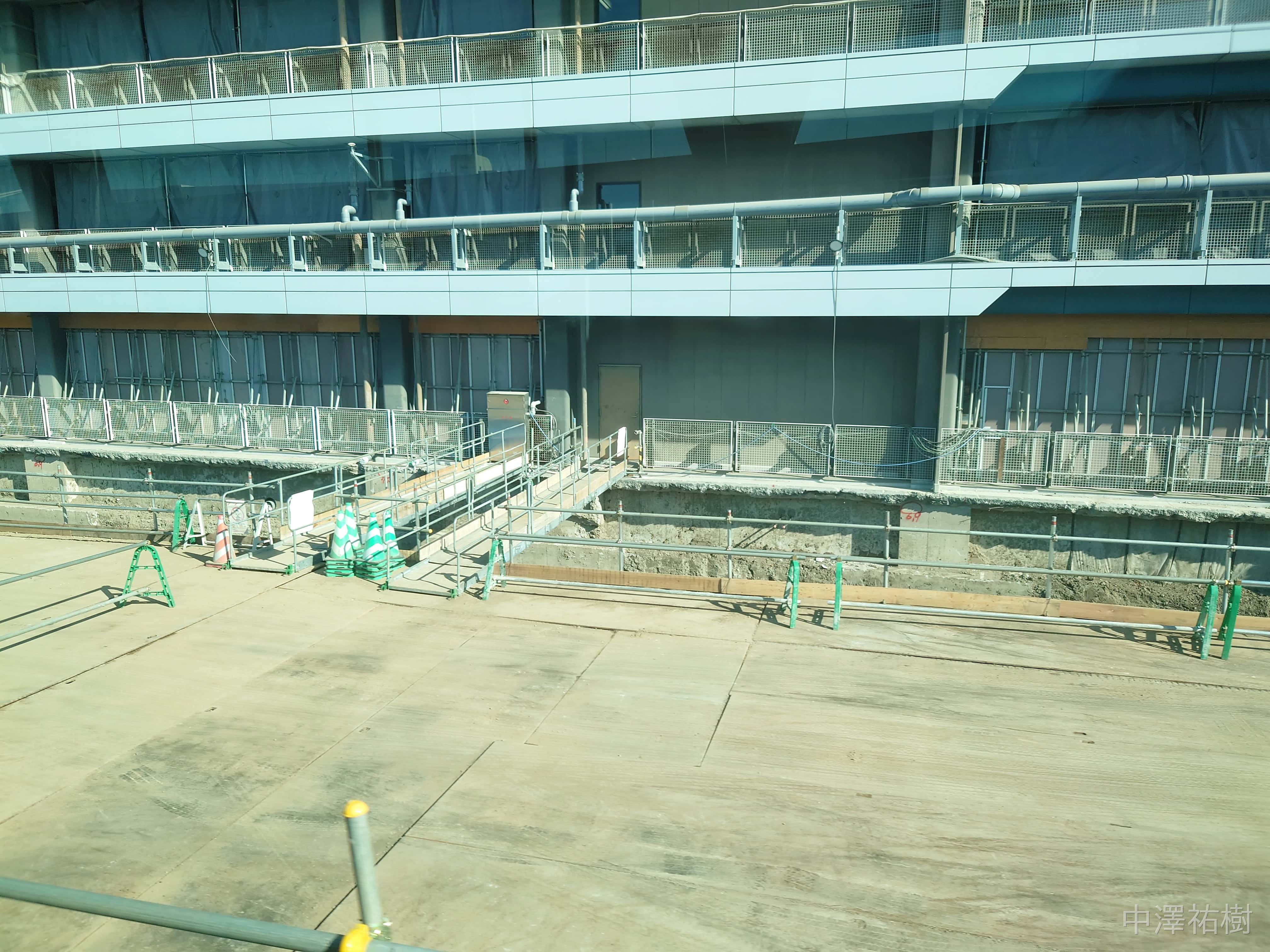 JR羽田空港駅工事現場３