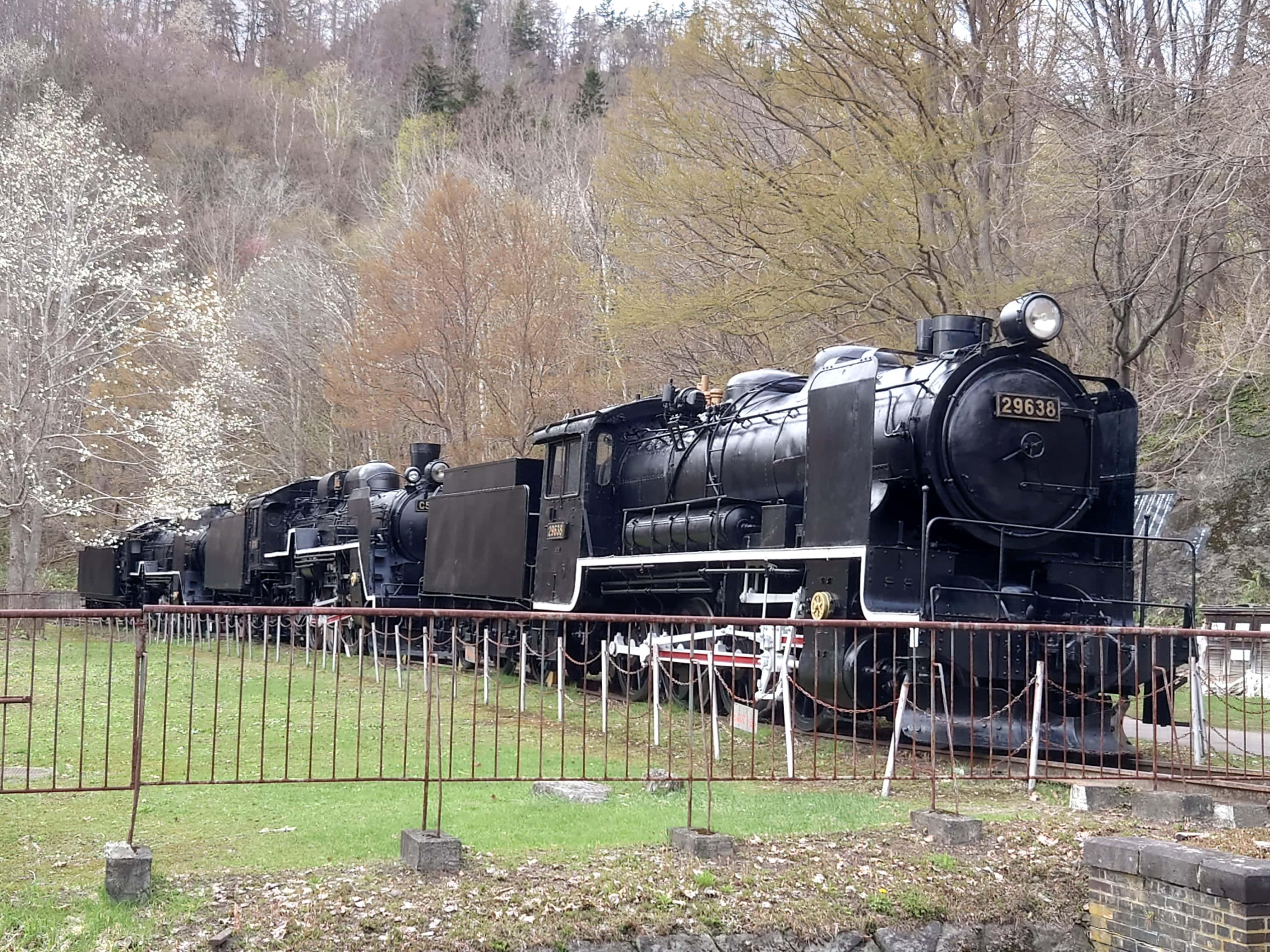 18.9600形29638号機関車のクローズアップ