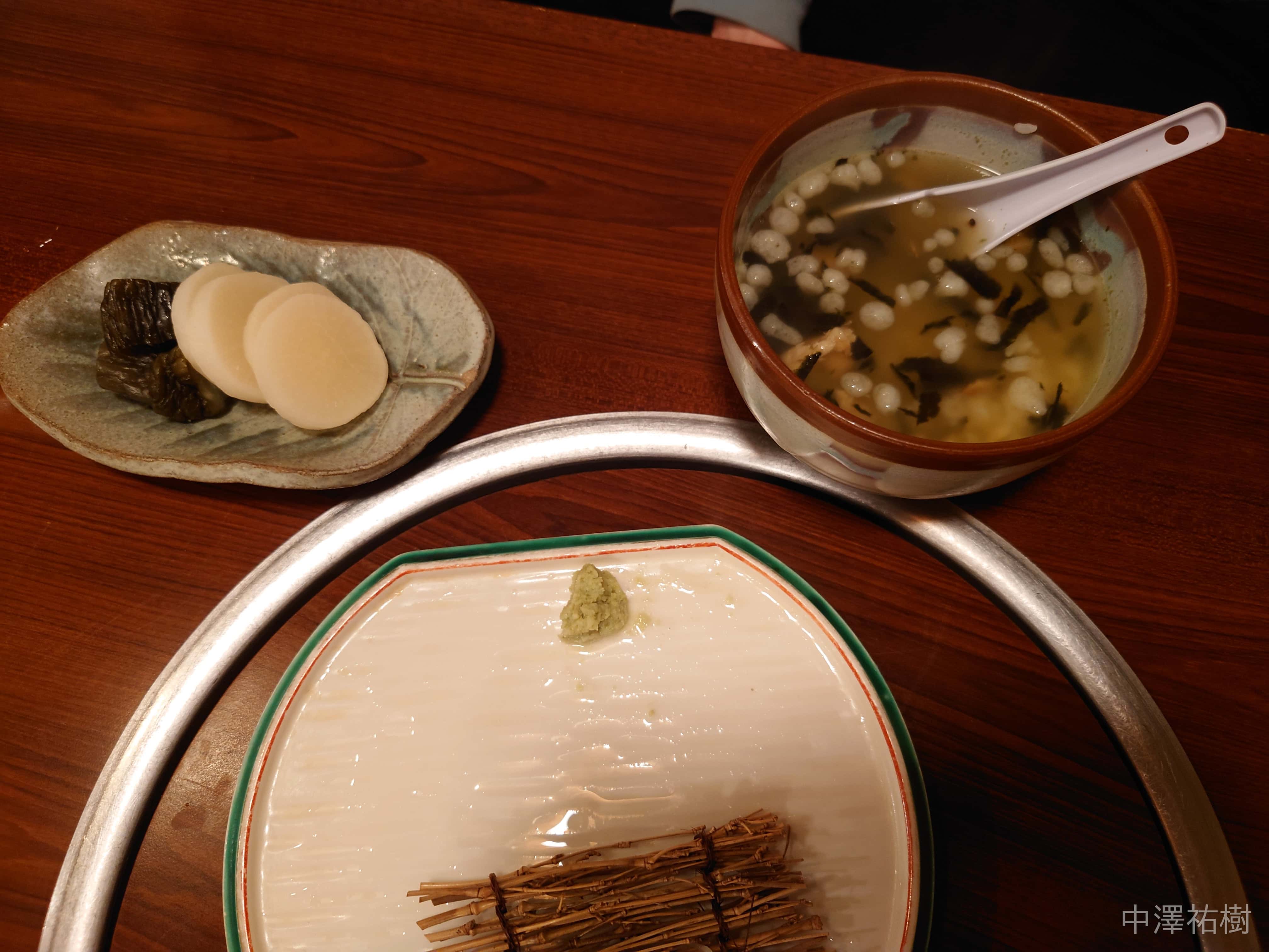150.帰路の食事利尻空港での夕食