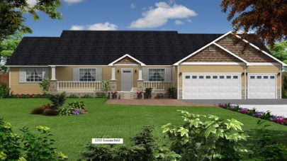Summerfield 3 Bedroom One Story Home