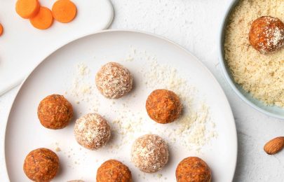 Bolinhas de Amêndoa, Cenoura e Coco