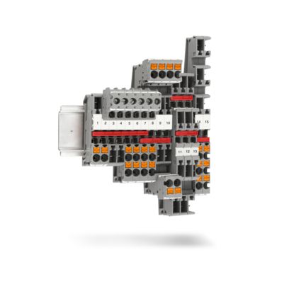 Plug-in terminal boxes for quick, reliable connections, providing ease of use and flexibility in modular electrical systems