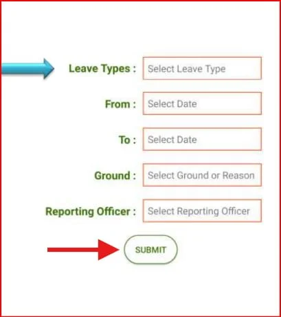 Steps to Apply for Fresh Leave.