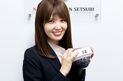 人物の表情や人相もハッキリと映すことができる高画質・高鮮明な防犯カメラ。