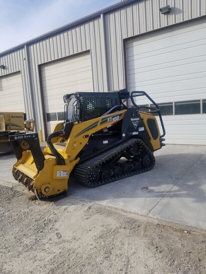 Vermeer FT100 forestry mulcher for land clearing Wichita KS