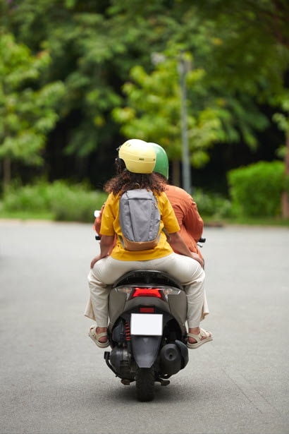 Injured as a Passenger on a Motorcycle