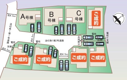 第2期 B.C棟 区画図