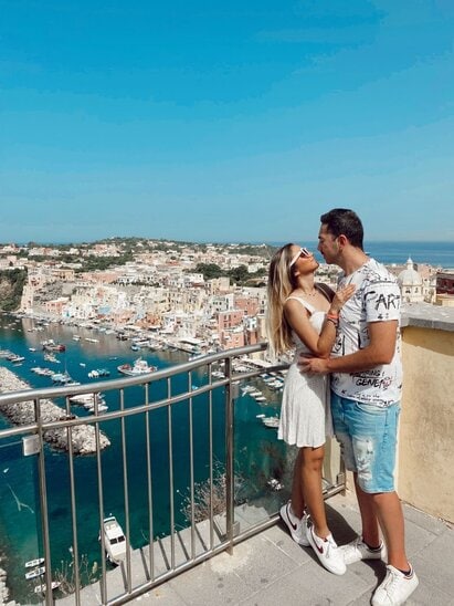 Vista panoramica su Procida - Viaggiandopercaso