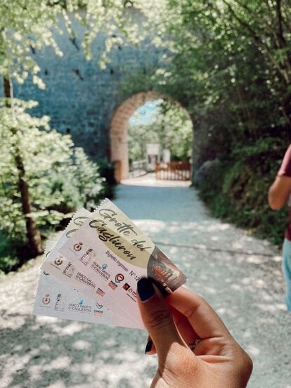 Parque de las cuevas de Caglieron