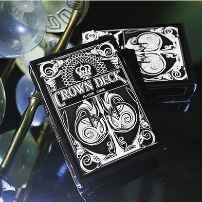 baraja crown negra USPCC
