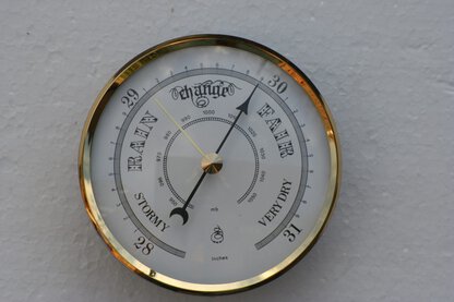 70mm Barometer with White dial