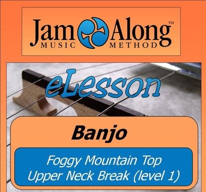 Foggy Mountain Top - upper neck banjo break level 1