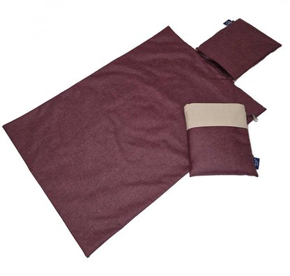 Reisedecke Bordeaux Gross