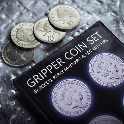 Gripper Coin (Set manipulación lujo 10 Peniques Ingleses) por Rocco Silano