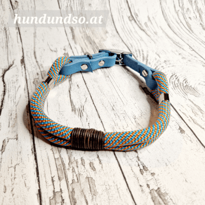 Hundehalsband Seil Foxy Orange