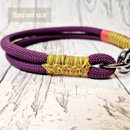 Halsband Seil Violett