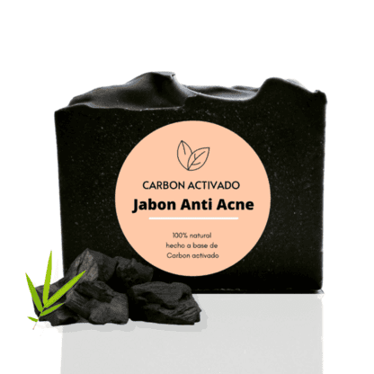 Jabon Anti Acne de Carbon activado