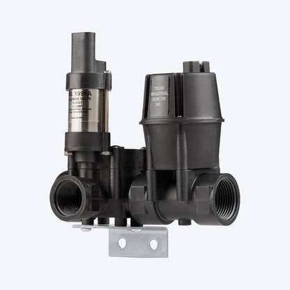 High-quality TIR solenoid sprayer valve with control panel for efficient irrigation management.