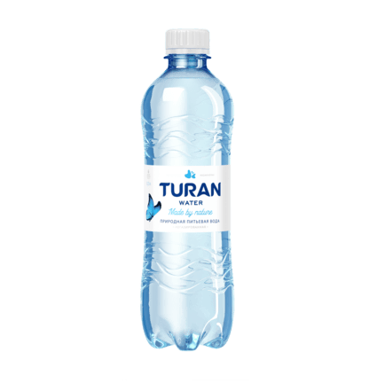 Вода без газа/с газом Туран 0.5 л